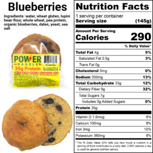 Power Bagels - Blueberries